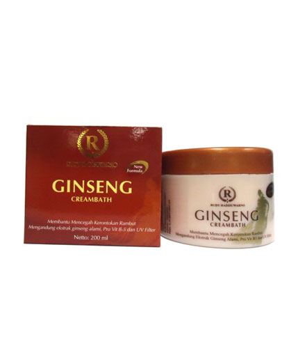 Rudy Hadisuwarno Hair Loss Defense Creambath Ginseng 200gr | Gogobli